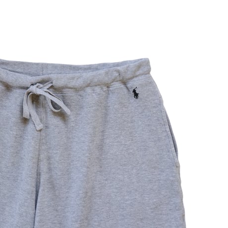 L Polo Ralph Lauren Waffle Shorts Grey