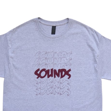 M~XL 【Restock】 Sounds Stacks T Shirts Grey