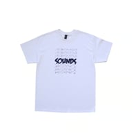 M~XL Sounds Stacks T Shirts White