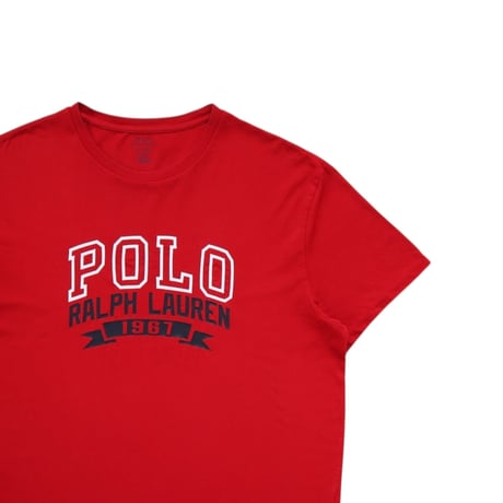 L Polo Ralph Lauren Logo T Shirts Red