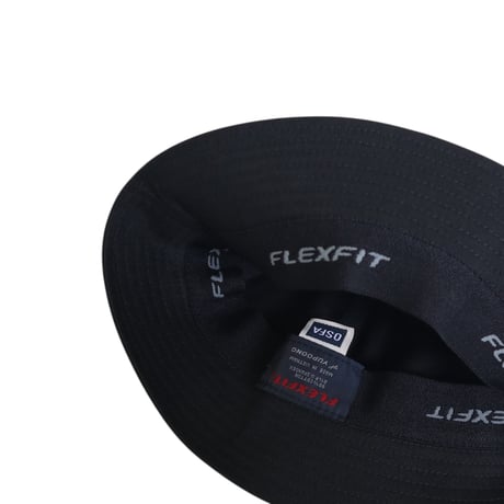 Onesize Flex Fit Short Brim Ball Hat Black Washed Black