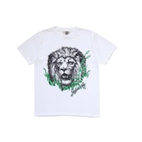 L Sigfried & Roy Lion T Shirts White
