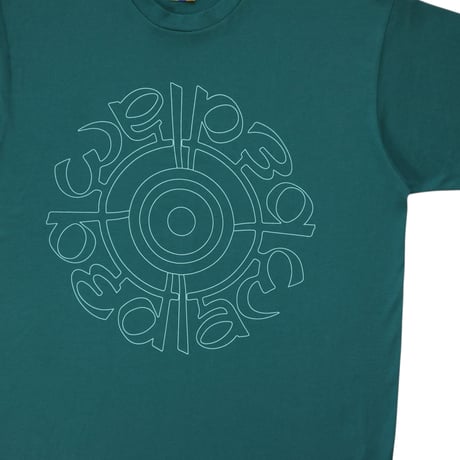 M , L Bedlam Target Outline Tee Forest Green