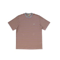 S M Bedlam Zwoop Border T Shirts Beige
