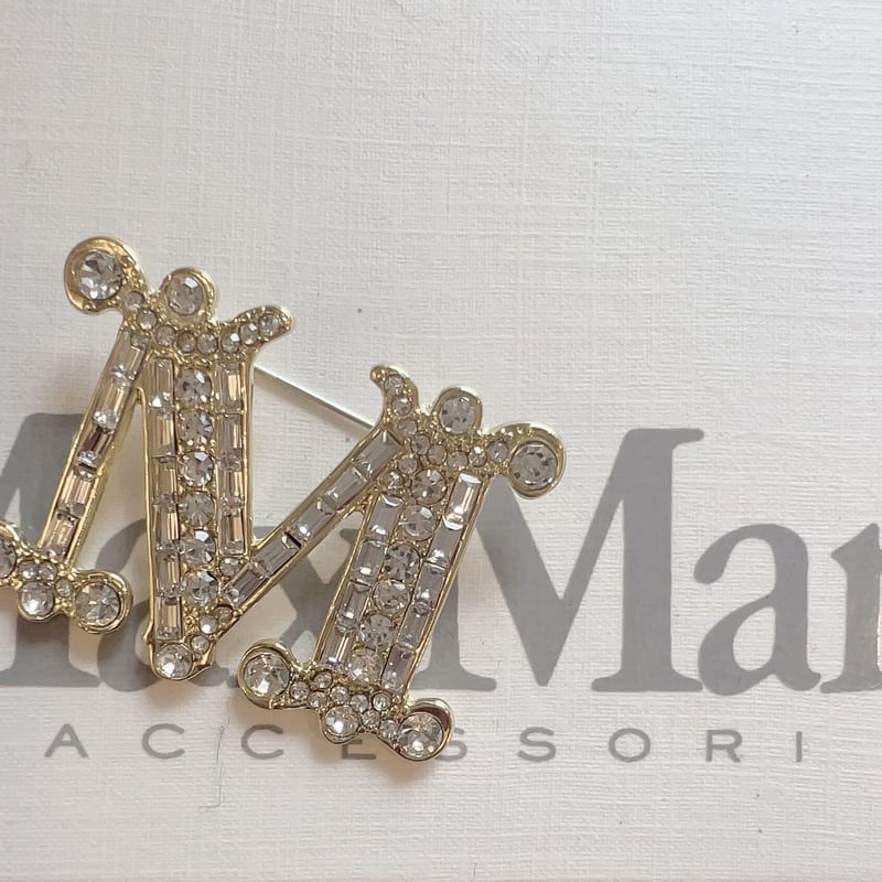 即納オリジナルMブローチ | fromsstyle