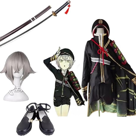 刀剣乱舞-ONLINE- 太刀 蛍丸 コスプレ衣装/靴とウィッグと剣別売り