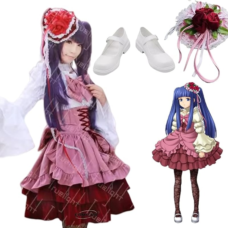 うみねこのなく頃に散 古戸ヱリカ コスプレ衣装/靴とウィッグ別売り