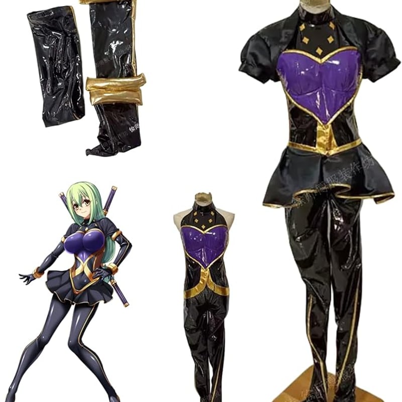 対魔忍ユキカゼ 相州蛇子 レオタード コスプレ衣装/靴とウィッグ 対魔忍ユキカゼ 相州蛇子 レオタード コスプレ衣装/靴とウィッグ