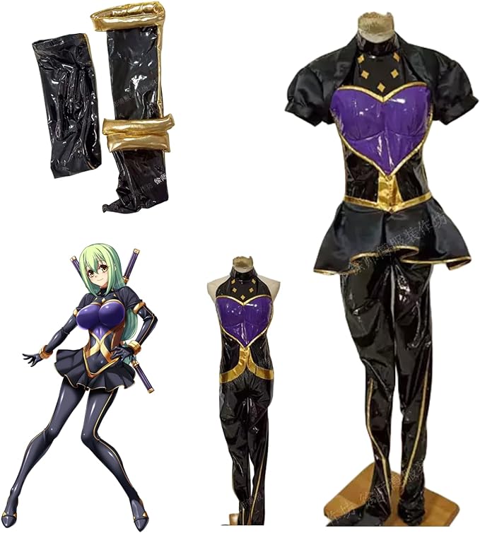 対魔忍ユキカゼ 相州蛇子 レオタード コスプレ衣装/靴とウィッグ 対魔忍ユキカゼ 相州蛇子 レオタード コスプレ衣装/靴とウィッグ