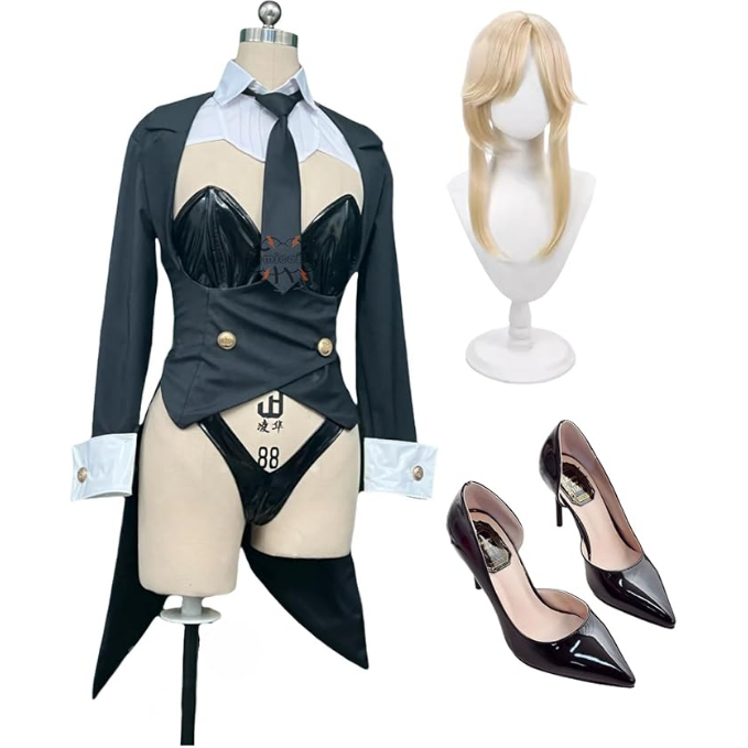 NIKKE ニケ エード バニー コスプレ 衣装 ウィッグ Amazon.co.jp: 勝利の女神：NIKKE ニケ アリス：ワンダーランド