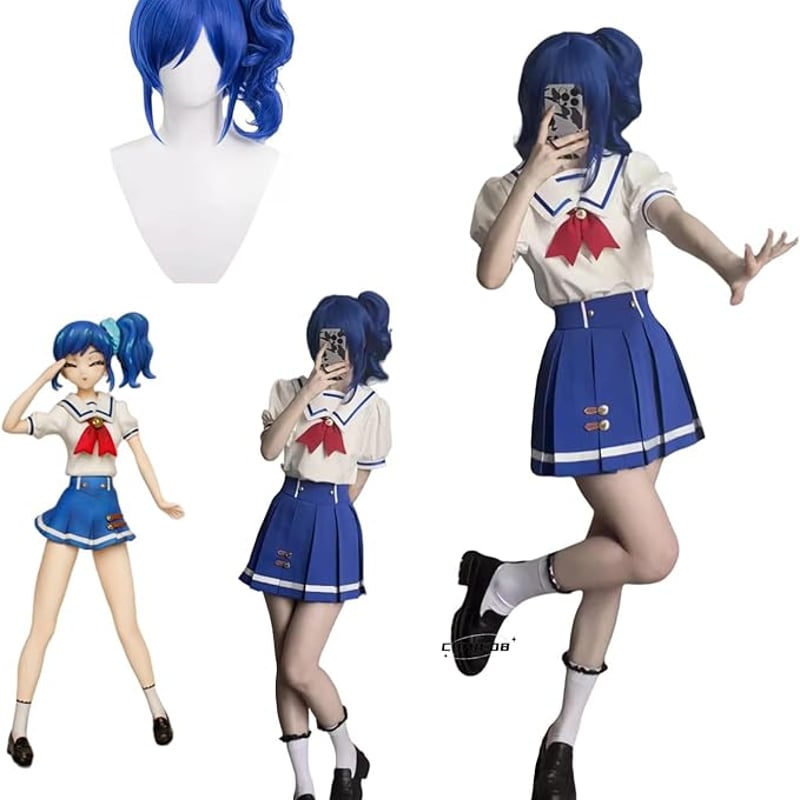 アイカツ! 霧矢あおい 学園 制服 コスプレ衣装/靴とウィッグ別売り