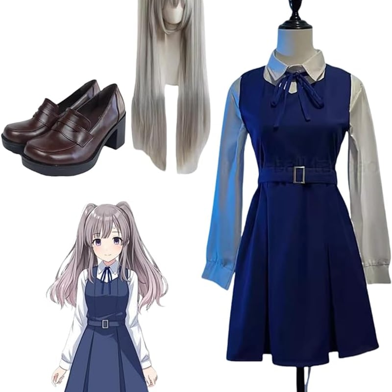 幽谷霧子 制服 コスプレ衣装/靴とウィッグ別売り | agosea's STORE