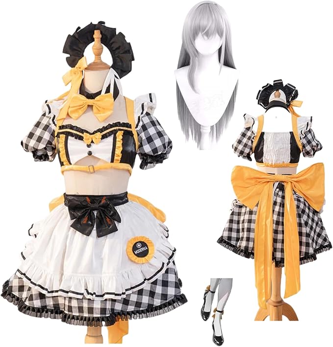勝利の女神 NIKKE×and GALLERYコラボカフェ モダニア　コスプレ コラボカフェ モダニア​ メイド服 コスプレ衣装 - 勝利の女神