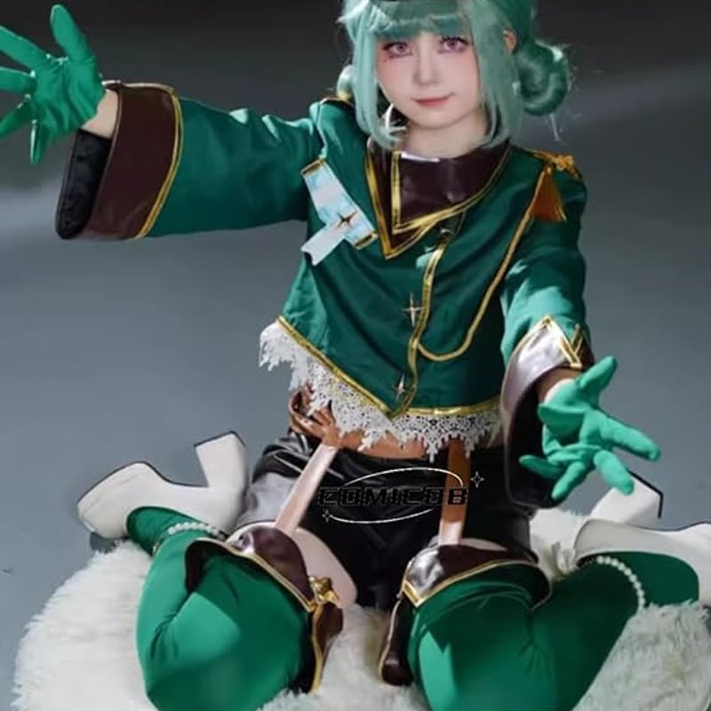 魔法少女にあこがれて 阿良河キウィ/レオパルト コスプレ 衣装 魔法少女にあこがれて 阿良河キウィ/レオパルト コスプレ 衣装