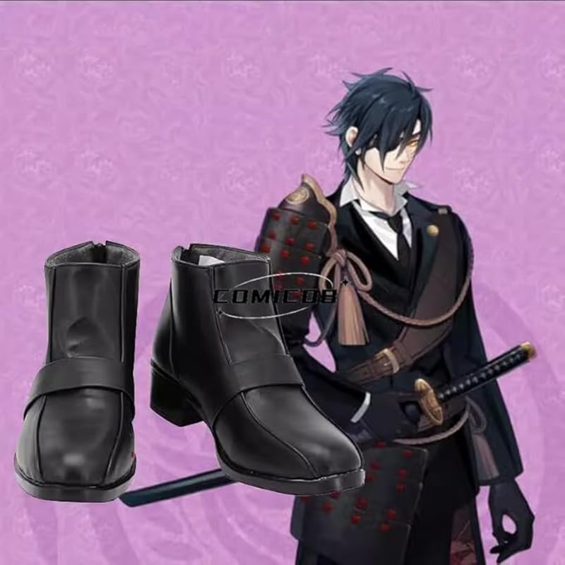 刀剣乱舞-ONLINE- 燭台切光忠 制服 コスプレ衣装/靴とウィッグと 刀剣乱舞-ONLINE- 燭台切光忠 制服 コスプレ衣装/靴とウィッグと