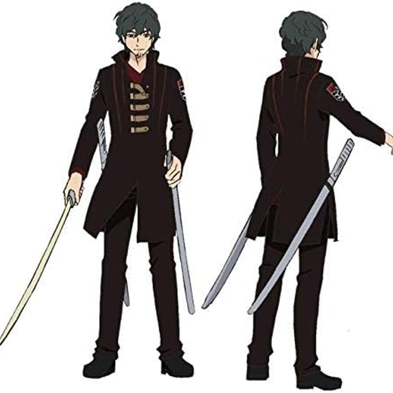 ワールドトリガー 太刀川慶 制服 コスプレ衣装/靴とウィッグ