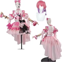 髪飾り付き バーチャルアイドル 倉持めると コスプレ衣装/靴/ウィッグ/道具自由選択