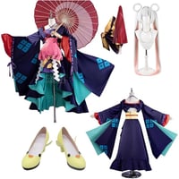 超かぐや姫！ 月見ヤチヨ コスプレ衣装/靴/ウィッグ/道具自由選択