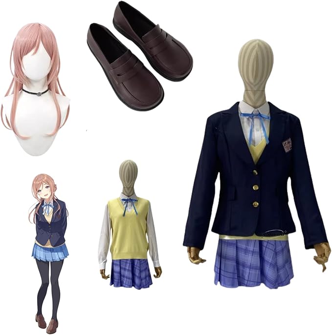 姫崎莉波 制服衣装＋靴＋ウィッグ＋鞄 フルセット fit=scale-down,w=1200
