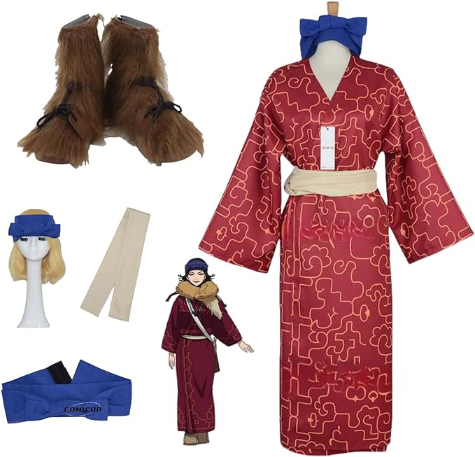 ゴールデンカムイ インカラマッ コスプレ衣装/靴とウィッグ