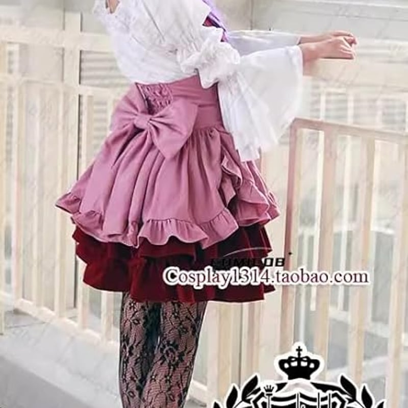 うみねこのなく頃に散 古戸ヱリカ コスプレ衣装/靴とウィッグ うみねこのなく頃に散 古戸ヱリカ コスプレ衣装/靴とウィッグ