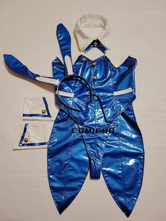 DOA マリー・ローズ バニー バニーガール コスプレ 衣装/靴とウィッグ