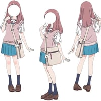 超かぐや姫！綾紬芦花 制服 私服 コスプレ衣装/靴/ウィッグ/道具自由選択