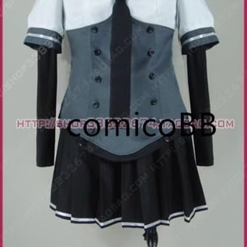 P 艦隊これくしょん-艦これ- 初月 コスプレ衣装 ウィッグ 靴 P 艦隊これくしょん-艦これ- 初月 コスプレ衣装 ウィッグ 靴