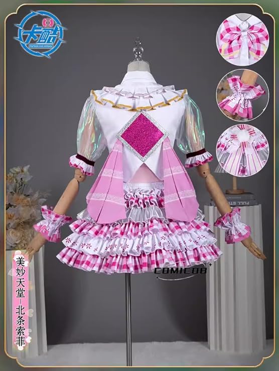 プリパラ 1周年記念 北条そふぃ コスプレ衣装/靴とウィッグ プリパラ 1周年記念 北条そふぃ コスプレ衣装/靴とウィッグ