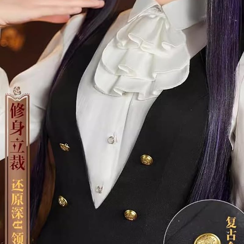 妖狐×僕SS風白鬼院凛々蝶 制服 コスプレ衣装/靴とウィッグ別売り 妖狐×僕SS風白鬼院凛々蝶 制服 コスプレ衣装/靴とウィッグ別売り