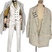 バーチャルアイドル インテリヤクザ ジャケット・シャツ・ネクタイ コスプレ衣装/靴/ウィッグ/道具自由選択