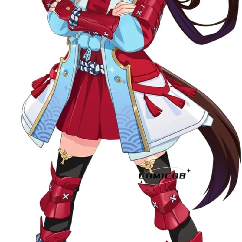 グランド牧場 セレクトセール ウマ娘 戦国武将 勝負服 ノーリーズン コスプレ衣装/靴と コスチューム