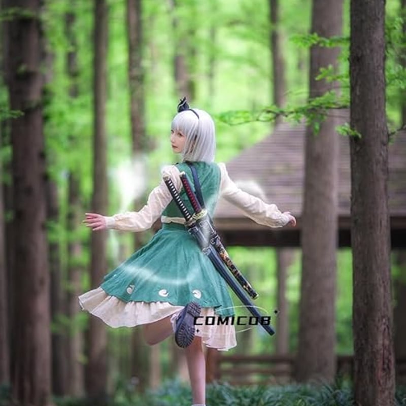 Project 魂魄妖夢 コスプレ衣装/靴とウィッグと道具別売り Project 魂魄妖夢 コスプレ衣装/靴とウィッグと道具別売り