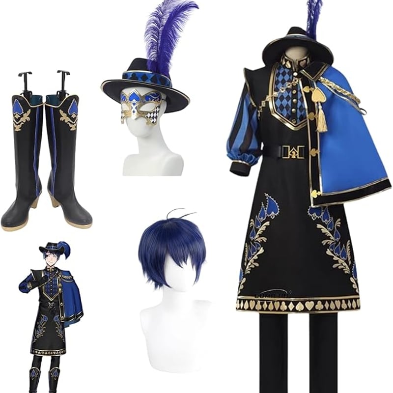 高品質 新作 美魔女フォンテーヌ コスプレ衣装 風 靴とウィッグ 高品質 新作 美魔女フォンテーヌ コスプレ衣装 風 靴とウィッグ