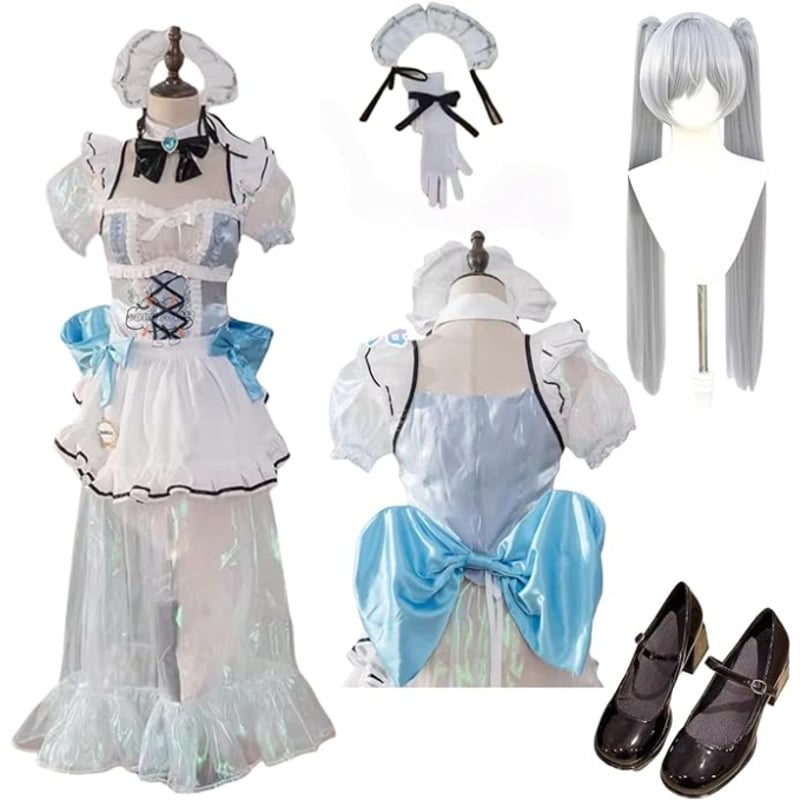 勝利の女神 NIKKE シンデレラ コラボカフェ コスプレ 衣装 実物撮影！勝利の女神:NIKKE X GALLERYコラボカフェ シンデレラ