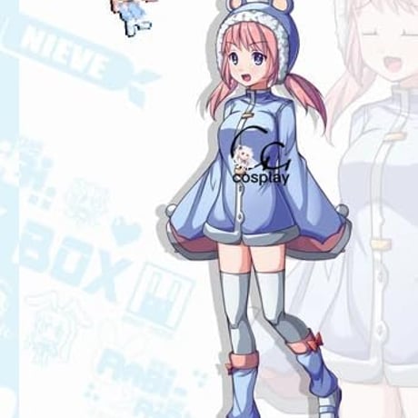 Rabi-Ribi ラビリビ Nieve コスプレ衣装/ウィッグ/靴 （ 道具 別売り ）仮装 ハロウィン イベント cosplay コスチューム