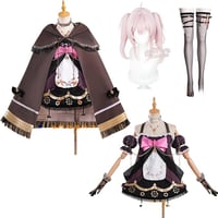 帽付き バーチャルアイドル Vtuber 永雛タフィー コスプレ衣装/靴/ウィッグ/道具自由選択