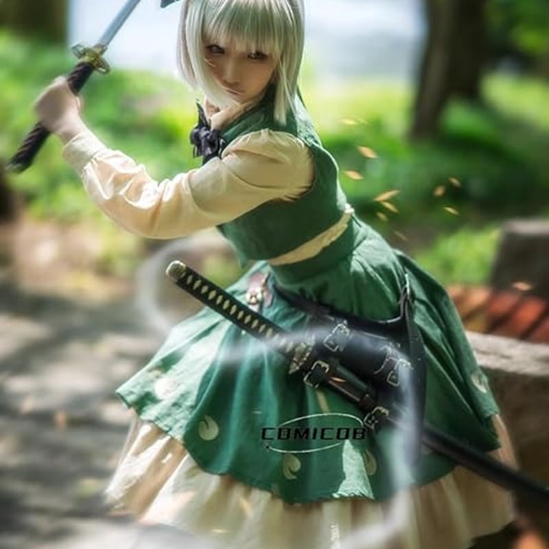 Project 魂魄妖夢 コスプレ衣装/靴とウィッグと道具別売り Project 魂魄妖夢 コスプレ衣装/靴とウィッグと道具別売り