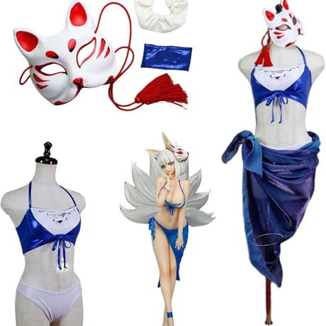 アズールレーン/加賀 水着(常夏の殺生石 小物付き コスプレ衣装 アズールレーン/加賀 水着(常夏の殺生石 小物付き コスプレ衣装