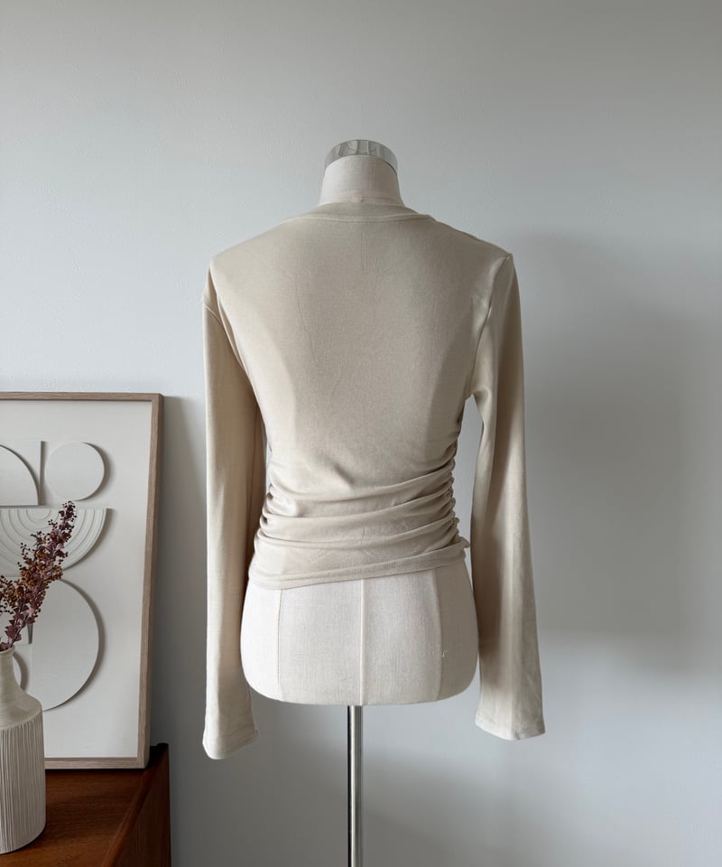 cut out asymmetry tops | AÉRMA boutique