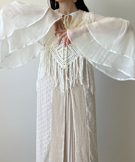 race fringe heme bustier