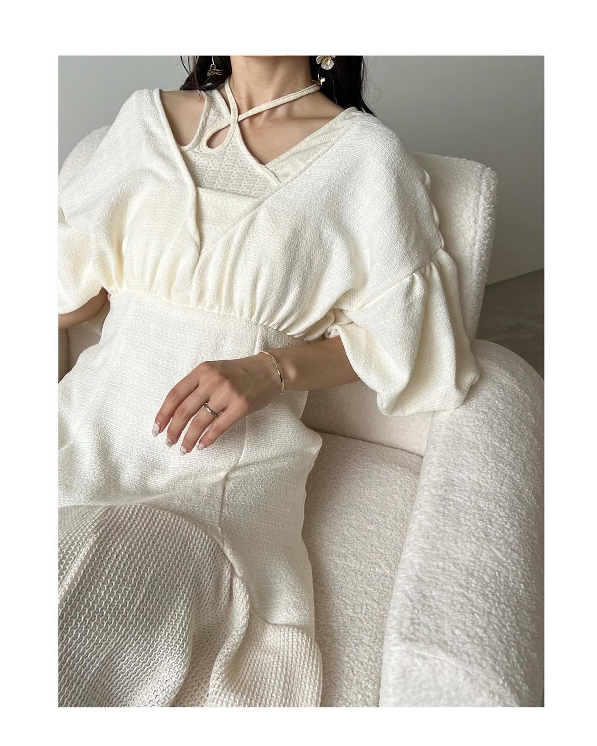 asymmetry strap design camisole | AÉRMA boutique