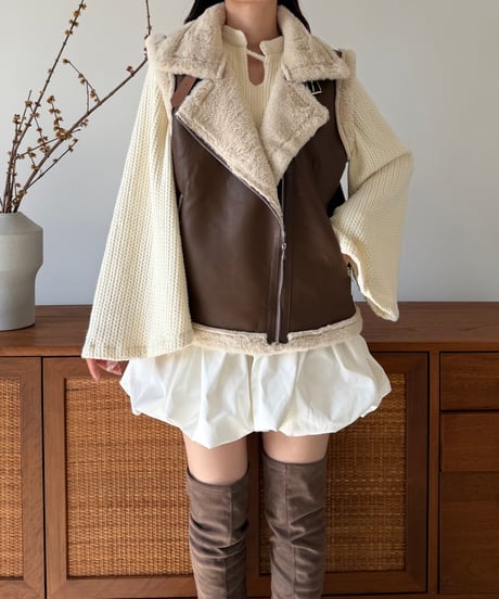 balloon tiered culotte skirt
