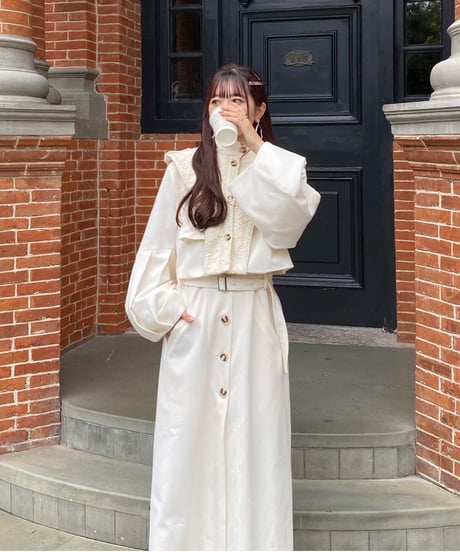 3way layered trench coat(ivory)