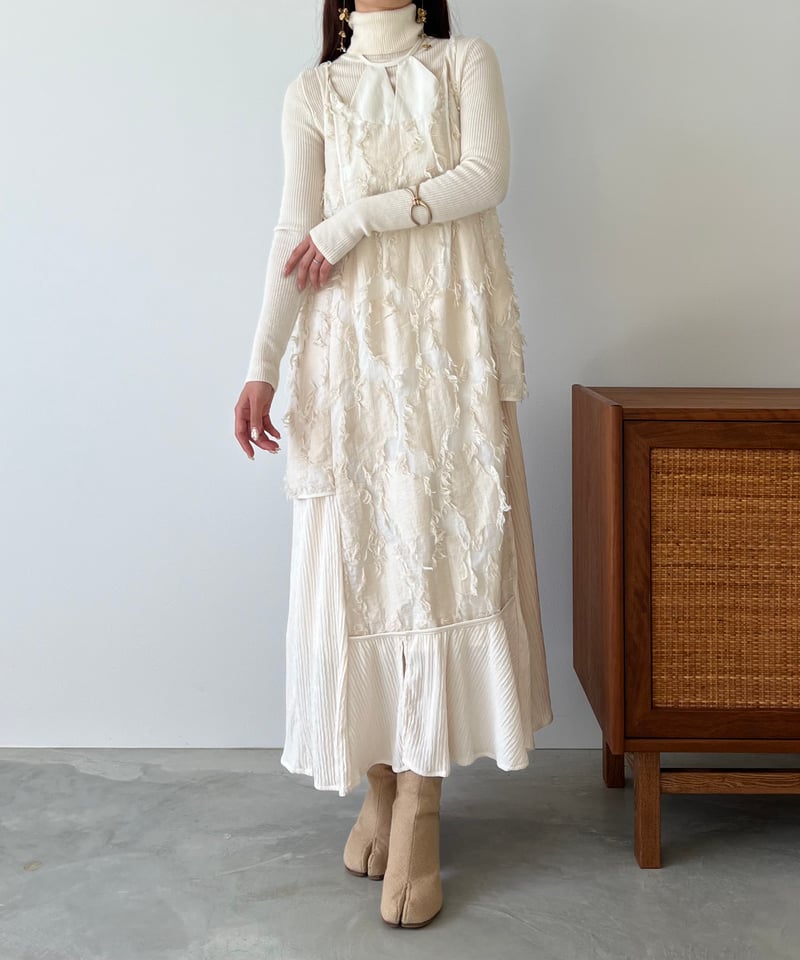 fringe docking layered onepiece aerma fringe docking layered onepiece aerma