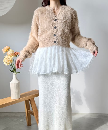 shaggy short knit