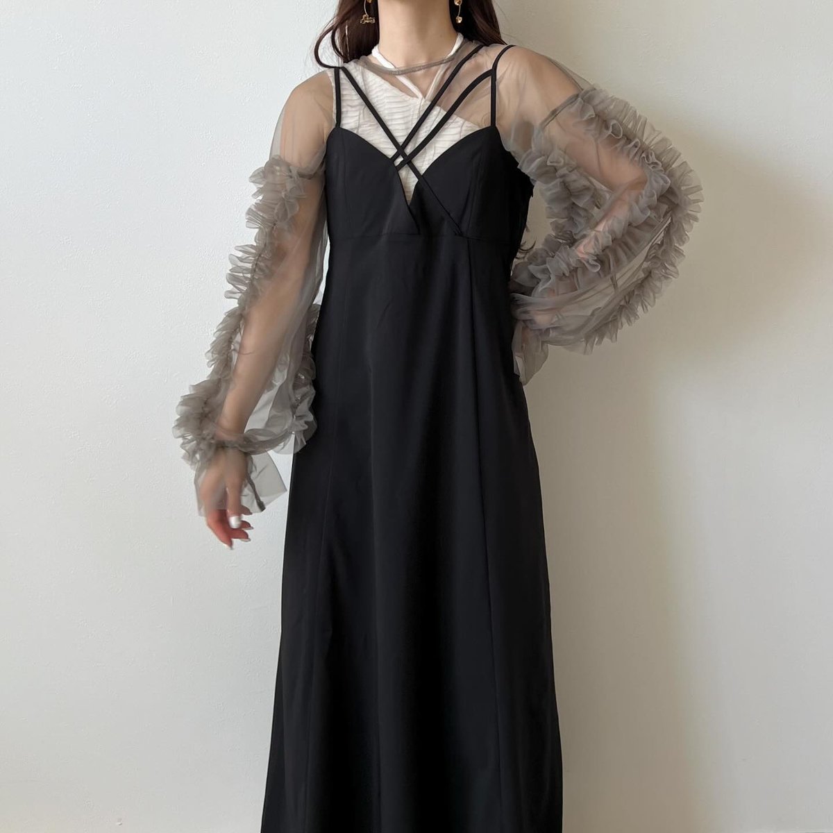 CODE A コードエー　sheer gather blouse sheer gather blouse（シャツ/ブラウス）｜CODE A（コードエー