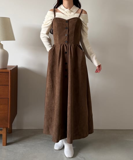 suede touch flare camionepiece