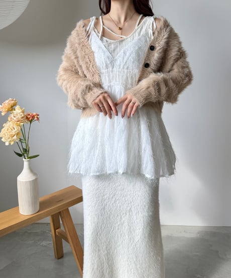 shaggy short knit