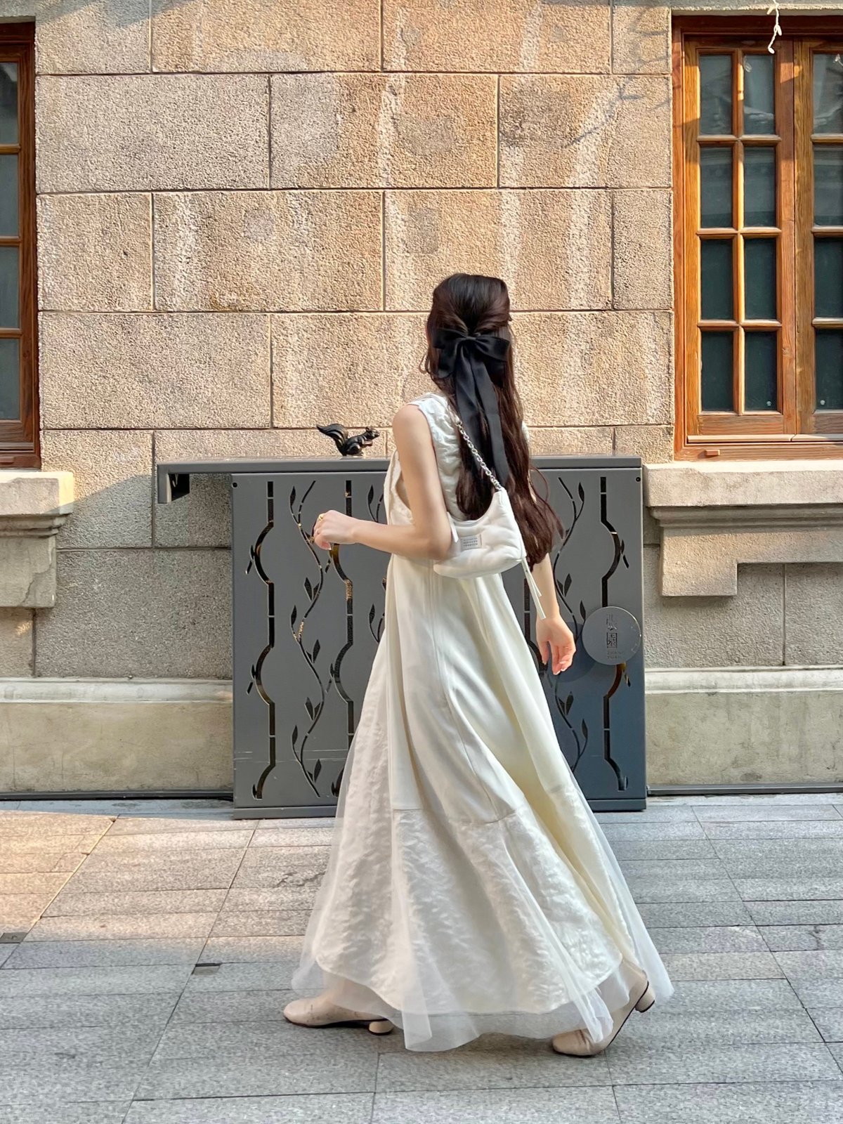 【新品タグ付き】YUUMI ARIA BEAMS ドッキングワンピース チュール 一点物❣️✨️YUUMI ARIA BEAMS ドッキング ワンピース チュール